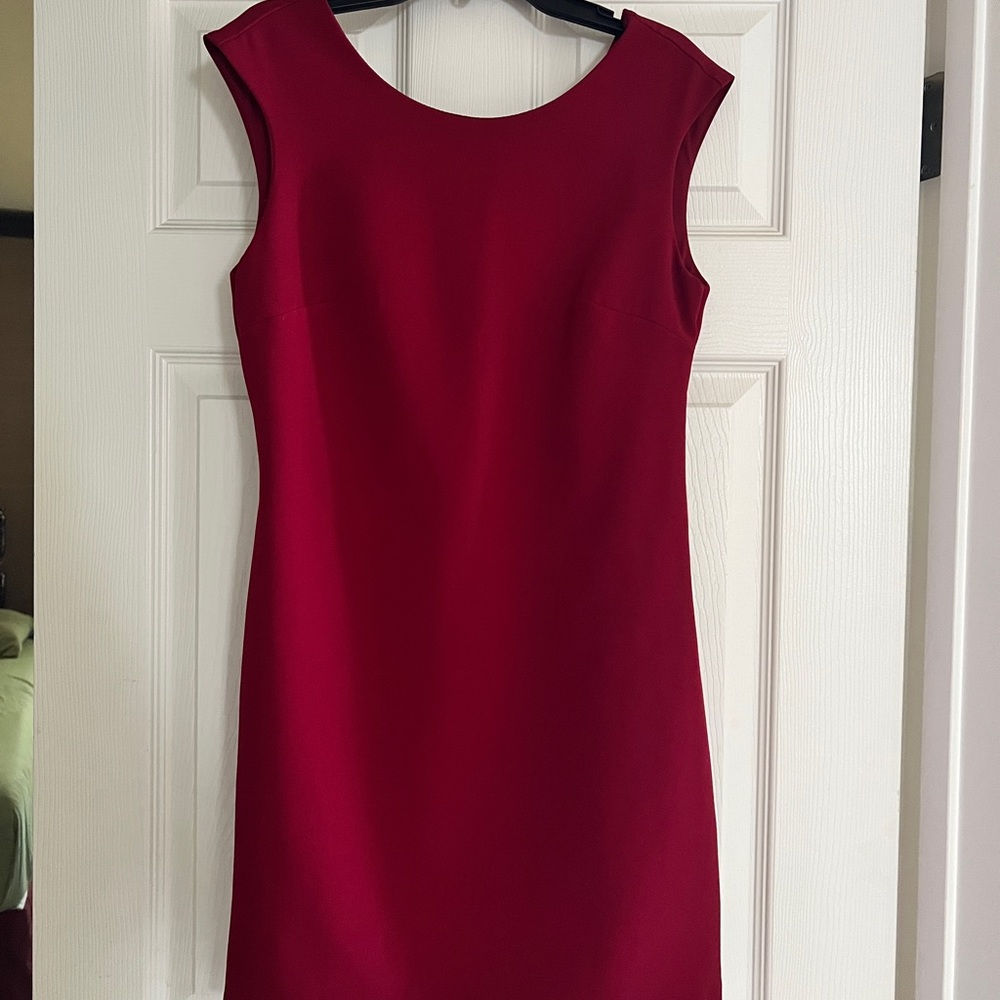Zara red dress